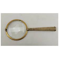 Circa 1920 English Magnifying Glass By P. H. Vogel. For Sale ...