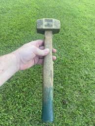 VINTAGE CUSTANITE BRASS HAMMER MALLET NON-SPARKING ORIGINAL ...