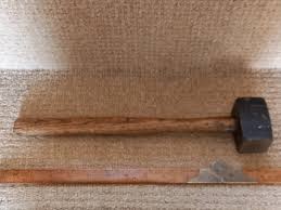 Vintage Black Smith Made 1kg Hammer for Him Self to Use,14 ...