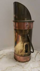 Vintage Fireplace Match Stick Holder Copper with Handle | eBay