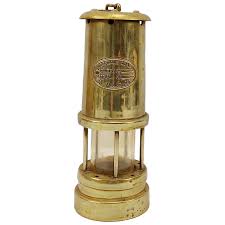 Ferndale Coal & Mining Co. Miners Lamp. For Sale at Ruby Lane