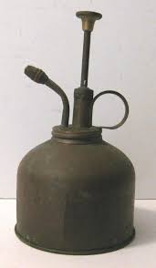 VINTAGE COPPER PUMP OIL CAN - EXCELLENT CONDITION AND WORKS ...