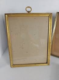 3 Vintage Gold Tone Metal Picture Frames Photo Frame 8"X10" 5"X3" | eBay