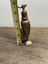 Vintage Quaker Perfume Atomizer Gold Tone Ornate Filigree w ...