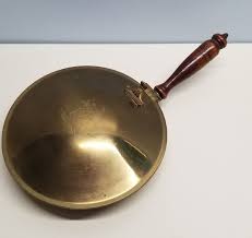 Vintage Brass Silent Butler Crumb Catcher Engraved Koi Fish ...