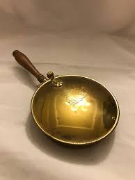 Vintage Brass Silent Butler Crumb Catcher coat of arms ...