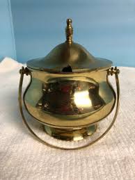 Solid Brass Vintage Smudge Pot - Etsy