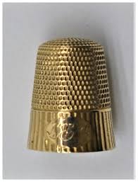 Antique American Gold Thimble Providence, Rhode Island. For Sale at Ruby Lane