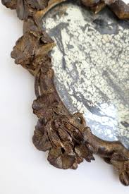 ANTIQUE 1830s Troubadour-style Gothic Carved Wood Hand Mirror - Etsy