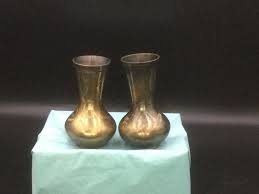 Set of 2 Brass Bud Vases – Dupree's Vintage