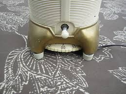 Vintage 1940's / 1950's mid century Mitchell Lumitone Rocket Lamp Radio | #314549982