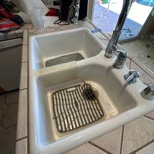Double Sink With Faucet for Sale in Palmdale, CA - OfferUp