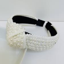 Twine and Love | Pearl Wedding Headband | Handcrafted Hair ...