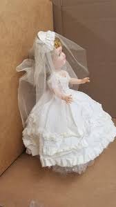 Vintage 1950s Ideal Toni P-90 Bride 14" Doll With Blue ...