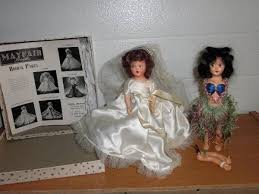 Mayfair ~ Rare Vintage 8" Bride PLUS Hula Dancer Storybook ...