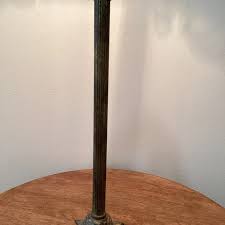Vintage Mid 20th Century Candlestick Style Brass Table Lamp ...