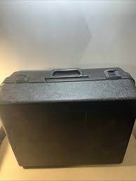 Brown Leather Suitcase, Vintage Train Case, Retro Luggage ...