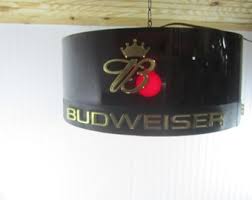 Vintage Budweiser Light, Vintage Sign, Lighted Beer Sign, Barware, Man Cave - Etsy México
