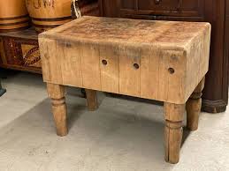 Butcher Block Table