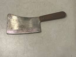 Vintage Village Blacksmith 7 Inch Butcher Cleaver From Watertown Wis. | eBay