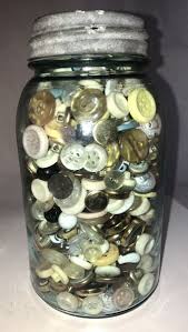 Vintage Sewing Buttons in a Vintage Mason jar lot | eBay