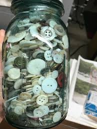 Vintage Mississippi River Pearl Buttons, Loose, 3 oz. Worth ...