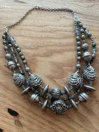 Rajasthani mixed beaded necklace — The Dark Side Studio