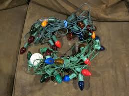 Vintage Christmas C-7 Mainly Transparent Bulb Sets; Two Sets ...