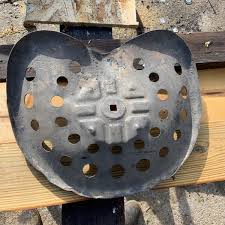 Old Tractor Seat Steel Wheel Case John Deere McCormick | eBay