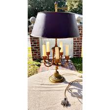 Antique French Gilt Bronze Five-Light Bouillotte Lamp | Chairish