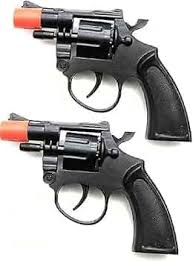 Amazon.com: Toy Cap Gun: Set Of 2 Police Style 38 Super Cap ...