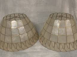 Vintage Capiz Shell Lamp Shades-3 | eBay