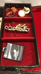 Sold at Auction: Vintage Jewelry Box with Mid Century Jewelry