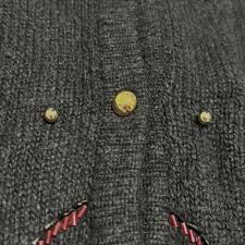 Knitted Cardigan Silk 58% Paisley Black Women's Size M From Japan i2952 | eBay