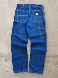 90s Carhartt Denim Carpenter Pants - 34x33 – The Juncture