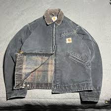 Vintage Carhartt jacket Super rare color way Detroit... | Depop