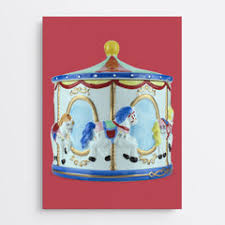 Cookie Jar Art Bundle - Horse + Go-Round + Clown | Baby Art Mart!