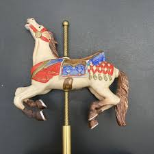 Horse carousel Tobin Fraley signed- music box limited ...