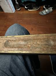 Vintage 48" Wood & Brass Carpenters Level Working Condition ...