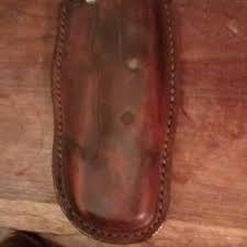 Leather Pancake Sheath Pouch Holster for Cold Steel Espada ...