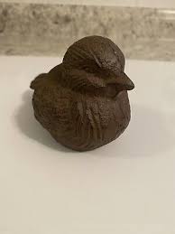 Bird Paperweight Iron Metal Decorative Heavy | eBay