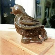 Amazing Large Vintage Glazed Ceramic Calling Hawk - Heavy! Unique and Detailed!! | eBay