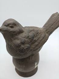 Super heavy metal bird paperweight post doorstop free shipping | eBay