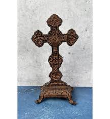 Sold at Auction: Cast Iron Cross