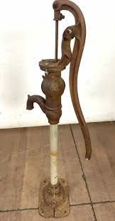 Sold at Auction: Vintage Cast Iron Well Water Pump