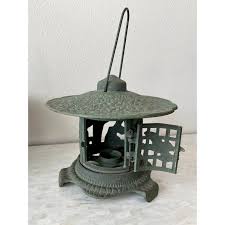 Antique Chinese Cast Iron Pagoda Garden Lanterns - Etsy