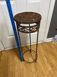 Vintage Iron Plant Stand - Etsy New Zealand