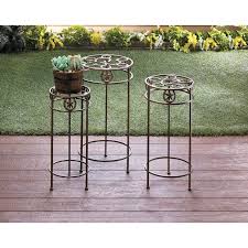 Home Locomotion Lonestar Horseshoe Plant Stand Trio - Walmart.com