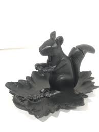 Black Squirrel Mechanical Nutcracker Vintage Holiday Nuts ...