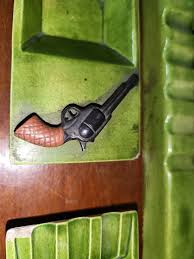 Vintage Revolver Ash Tray, Western Ash Tray, Cowboy Ash Tray ...